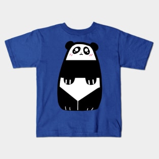 Cute Panda Blob Kids T-Shirt